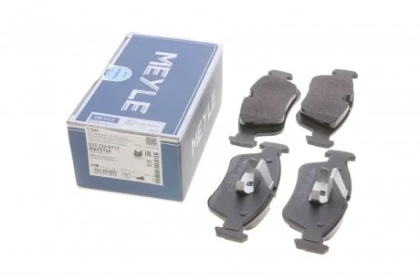 Колодки гальмівні (передні) BMW 3 (E46) 98- MEYLE 025 232 8717