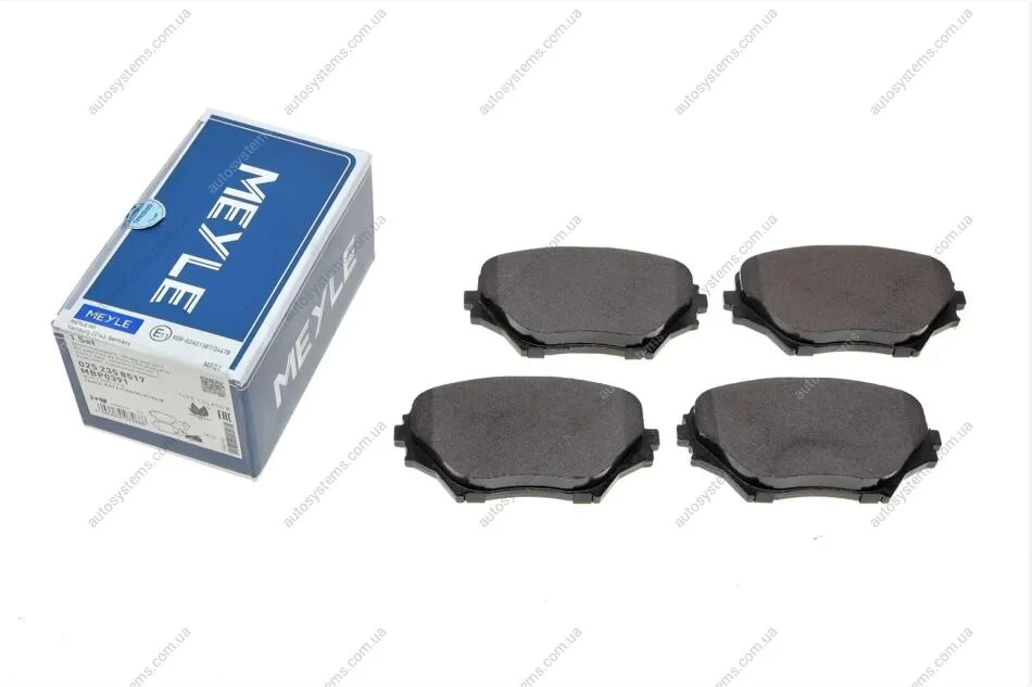 Колодки гальмівні (передні) Toyota Rav 4 II 00-05 MEYLE 025 235 8517 (фото 1)