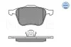 Колодки гальмівні (передні) Volvo S60 00-10/V70 01-08/S80 01-06/XC90 02-14 (Ate) MEYLE 025 235 9018 (фото 6)
