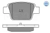 Колодки гальмівні (задні) Alfa Romeo Mito/Fiat BravoII/Stilo/Lancia Delta III 99- MEYLE 025 237 1415 (фото 2)