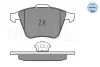 Колодки гальмівні (передні) Audi A3/Seat Leon/Skoda SuperB/VW Golf/Passat 03-15 MEYLE 025 238 0120/W (фото 3)