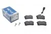 Колодки гальмівні (задні) VW Polo 01-/Skoda Fabia 99-08/Seat Cordoba/Ibiza 02-09(TRW)(з датчиком) MEYLE 025 238 2317/W (фото 1)