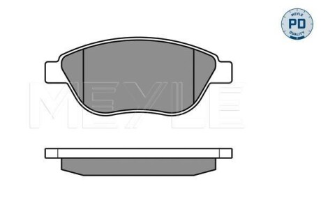 Тормозные колодки дисковые, комплект MEYLE 025 239 8119/PD