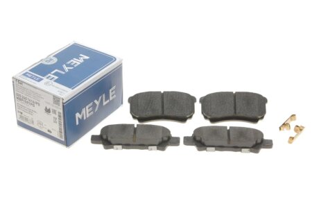 Колодки гальмівні (задні) Mitsubishi Outlander/Lancer 01- (Akebono) MEYLE 025 240 1416/PD
