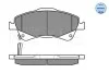 Колодки гальмівні (передні) Toyota Avensis 1.6-2.0 D-4D 08- (Bosch) Q+ MEYLE 025 242 0419/W (фото 3)