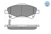 Колодки гальмівні (передні) Toyota Avensis 1.6-2.0 D-4D 08- (Bosch) Q+ MEYLE 025 242 0419/W (фото 4)