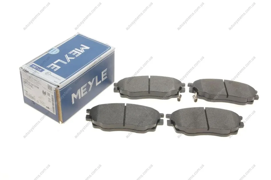 Комплект дискових гальмівних колодок MEYLE 0252424616W (фото 1)