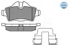 Колодки гальмівні (задні) Mini (R50/R53/R56)/Roadster (R59)/Clubman (R55) 06-06 MEYLE 025 242 8917 (фото 9)