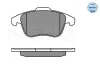 Колодки гальмівні (передні) VW Tiguan/Sharan 07- (з датчиком) MEYLE 025 243 3219/W (фото 3)