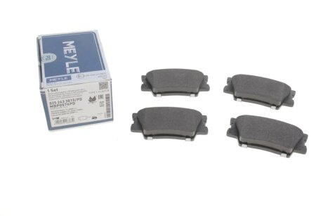 Колодки гальмівні (задні) Toyota Camry/Rav4 2.0-2.5 06- MEYLE 025 243 3815/PD