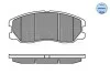 Колодки гальмівні (передні) Chevrolet Captiva/Opel Antara 2.0-3.2 CDTI 06- MEYLE 025 245 1016/W (фото 12)