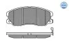 Колодки гальмівні (передні) Chevrolet Captiva/Opel Antara 2.0-3.2 CDTI 06- MEYLE 025 245 1016/W (фото 14)