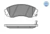 Колодки гальмівні (передні) Hyundai H-1 2.5 CRDi 08- (Sumitomo) MEYLE 025 245 9717/W (фото 4)