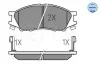 Колодки гальмівні (передні) Nissan Almera II 02- MEYLE 025 246 4815/W (фото 2)