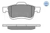 Колодки гальмівні (передні) Fiat Doblo 10- (Ate) MEYLE 025 247 2720/W (фото 2)