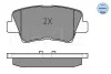 Колодки гальмівні (задні) Hyundai Accent IV/Kia Rio 10- MEYLE 025 249 3415/W (фото 3)