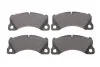 Колодки гальмівні (передні) Porsche Cayenne 02-/Macan 14-/Panamera 10-16/VW Touareg 02- (Brembo) MEYLE 025 250 0717 (фото 1)