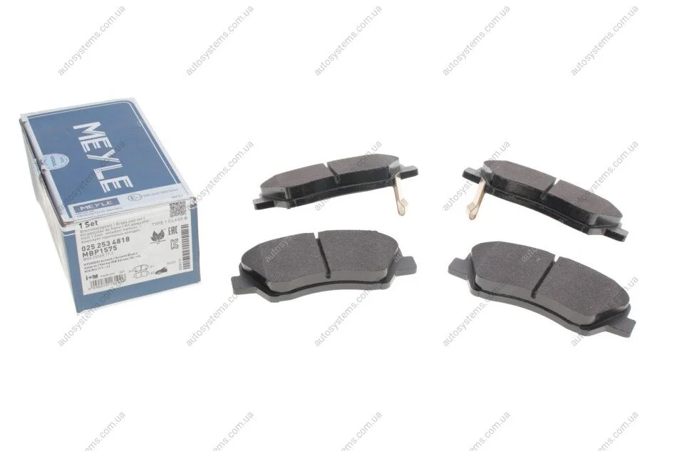 Колодки гальмівні (передні) Hyundai Accent IV/Kia Rio 10- MEYLE 025 253 4818 (фото 1)