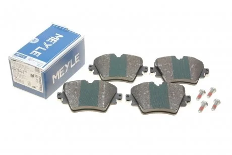 Колодки гальмівні (передні) BMW 2 (F45/F46)/5 (G30/F90)/X1(F48)/X2 (E39)/X3 (G01/F97) 13- MEYLE 025 256 1718/PD