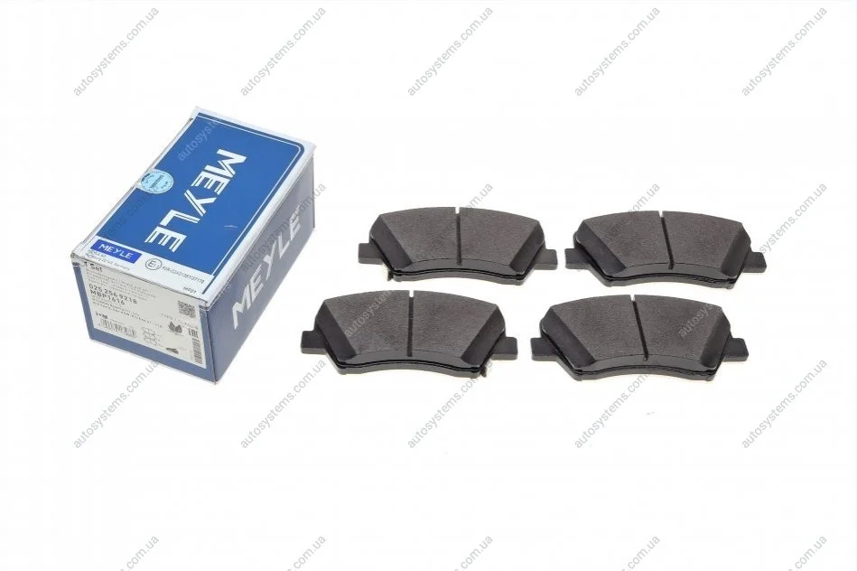 Колодки гальмівні (передні) Hyundai Elantra 10-/ i30 11-/ Kia Cee 12- R15 (Bosch) MEYLE 025 256 9218 (фото 1)