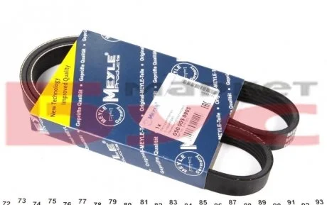 Пас поликлиновый 5 PK 905 MEYLE 0500050905