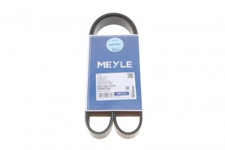 Пас поликлиновый 6 PK 1070 MEYLE 0500061070