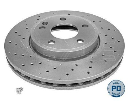 Тормозной диск передний вентилируемый MEYLE 083 521 0022/PD