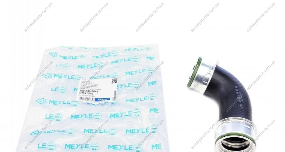 Патрубок системи охолодження (зверху) Audi A3/Seat Leon/Skoda Octavia/SuperB/VW Golf/Passat 2.0D 03- MEYLE 100 036 0041 (фото 1)