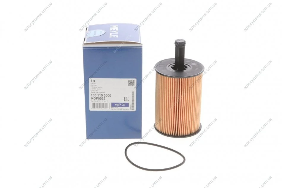 Фільтр масляний VW T5/Caddy III 03- MEYLE 100 115 0000 (фото 1)