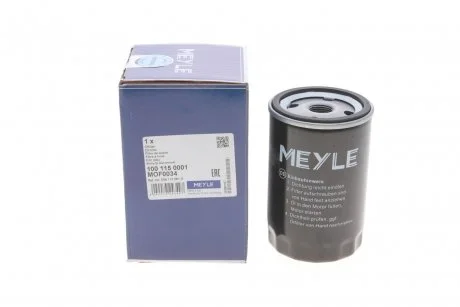 Фильтр масляный MEYLE 1001150001