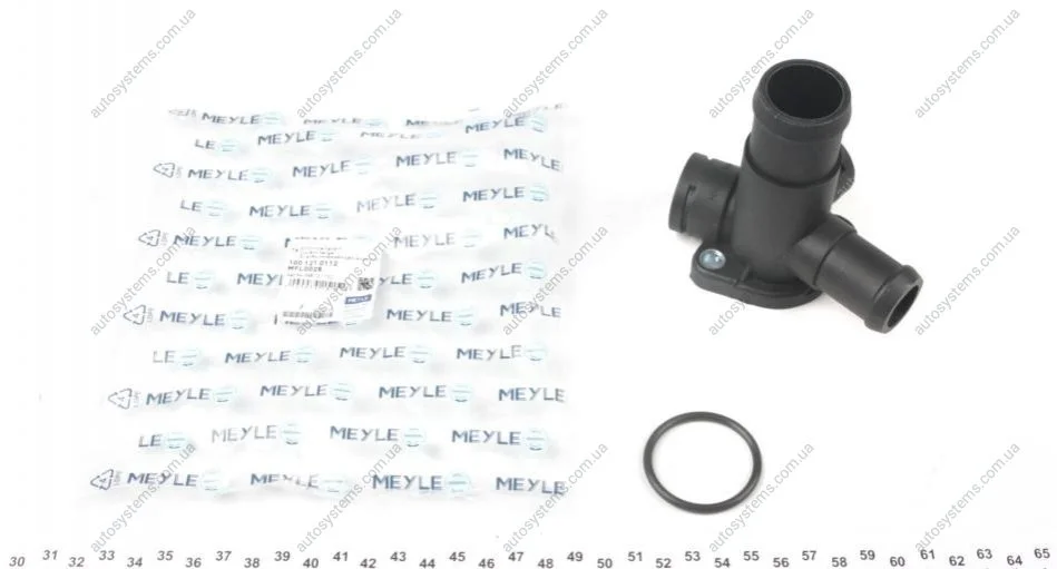 Фланець системи охолодження VW T3/T4 1.9 TD -03 MEYLE 100 121 0112 (фото 1)