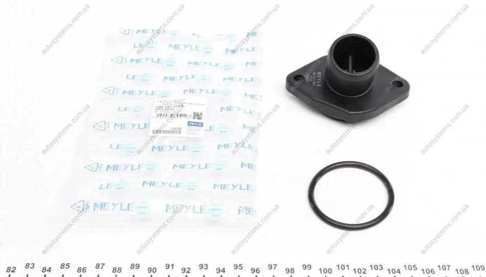 Фланець системи охолодження VW Caddy/Golf 1.0-1.9D 91-10 MEYLE 100 121 1047 (фото 1)