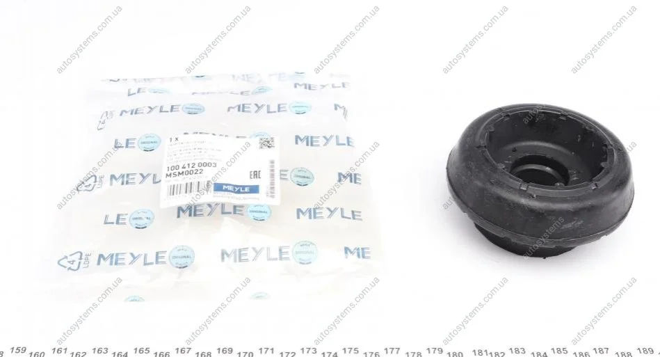Подушка амортизатора (переднього) VW Caddy II -03 MEYLE 100 412 0003 (фото 1)