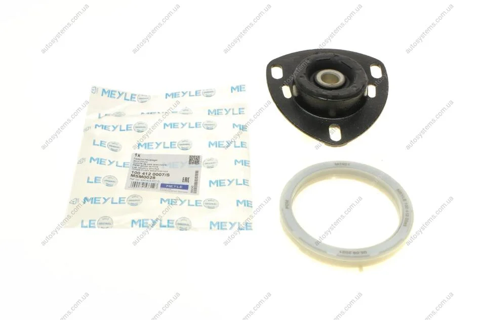 Подушка амортизатора (переднього) + підшипник Audi 100 90-94/A6 94-97 MEYLE 100 412 0007/S (фото 1)