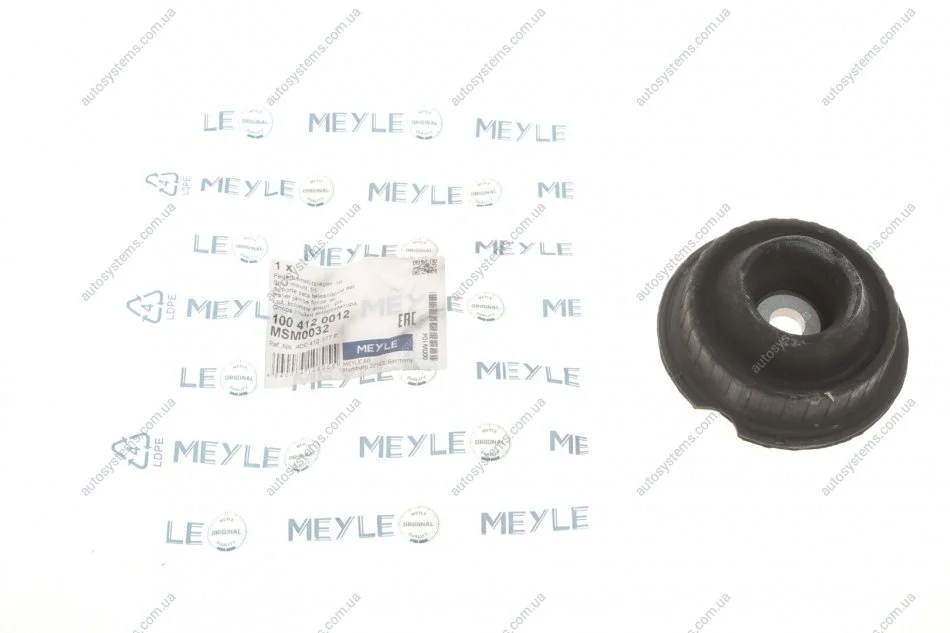 Подушка амортизатора (переднього) Audi A4/A6 94-01/VW Passat 96-05 MEYLE 100 412 0012 (фото 1)