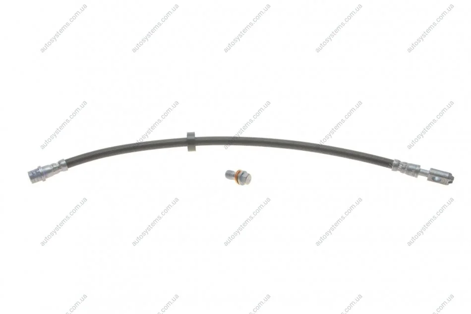 Шланг гальмівний (передній) VW Golf IV 1.4-2.3 TDI/FSI/SDI 97-06 (435mm) MEYLE 100 611 0053/S (фото 1)