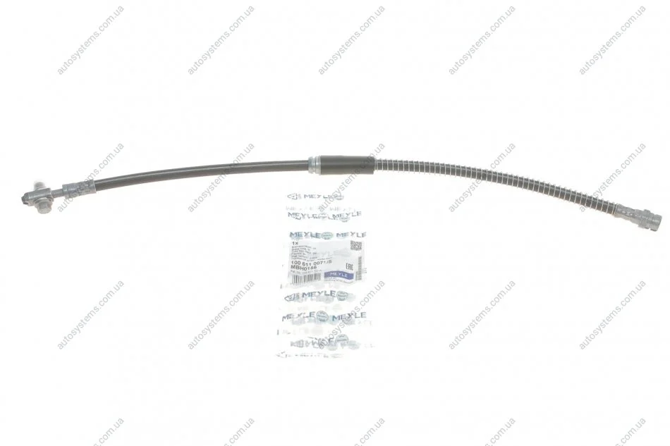 Шланг гальмівний (передній) VW Caddy III 04- MEYLE 100 611 0071/S (фото 1)