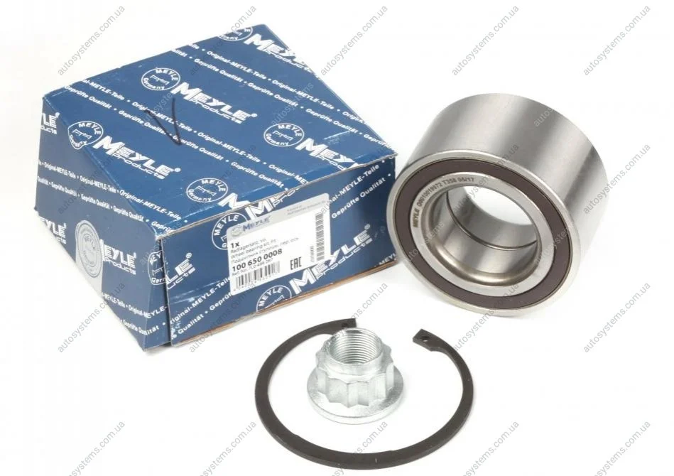 Підшипник маточини (передньої/задньої) VW Touareg 02-10 (+ABS) (51x96x50) MEYLE 100 650 0008 (фото 1)