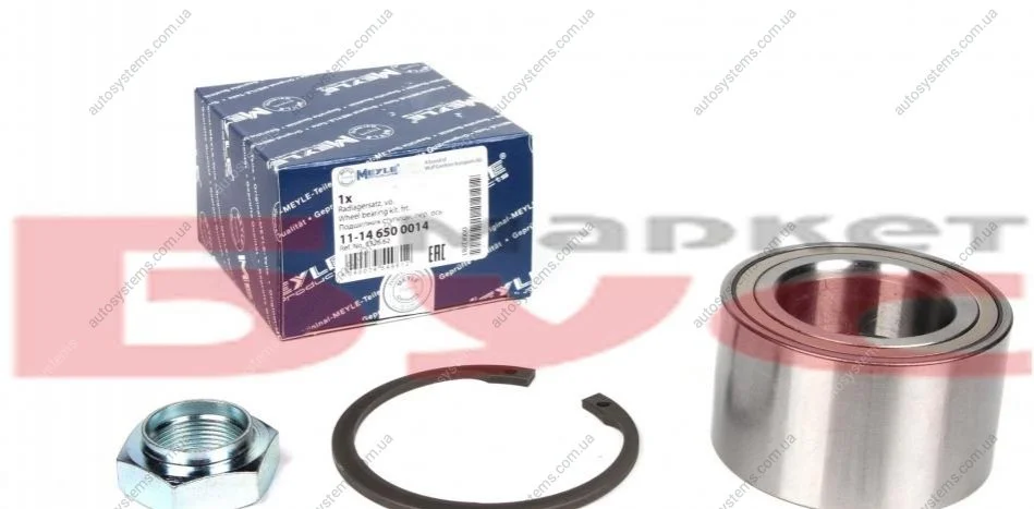 Підшипник маточини (передньої) Fiat Ducato 94- (49x84x48) MEYLE 11-14 650 0014 (фото 1)