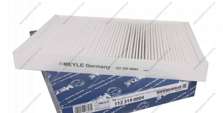 Фільтр салону Audi A4/A6 1.6-4.2 97- MEYLE 112 319 0004 (фото 1)