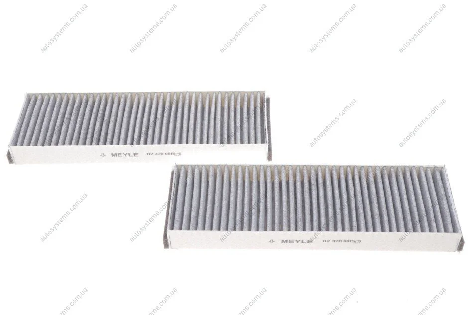 Фільтр салону Audi A6 2.0/2.7TDI 04- (вугільний) (к-кт 2 шт.) MEYLE 112 320 0015/S (фото 1)