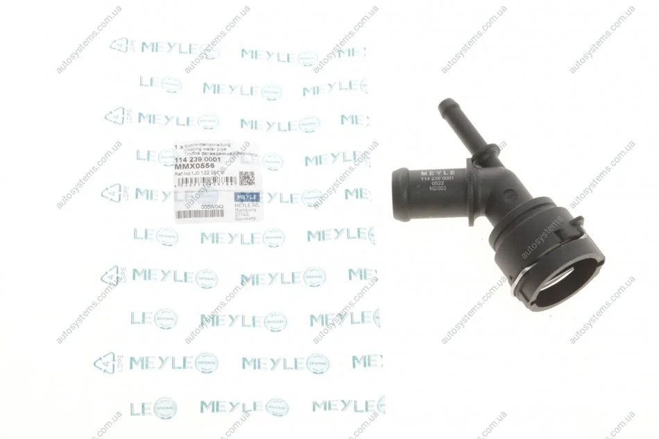 Фланець системи охолодження VW Golf IV 1.6/2.0i 97-06 MEYLE 114 239 0001 (фото 1)