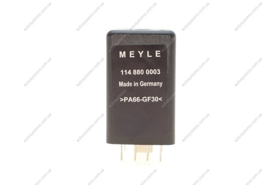 Реле свічок розжарювання VW T5 1.9TDI/2.0TDI 03-15 MEYLE 114 880 0003 (фото 1)