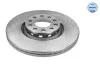 Диск гальмівний (передній) Audi A4/A6/VW Passat 00-09 (312х25) MEYLE 115 523 0039 (фото 6)