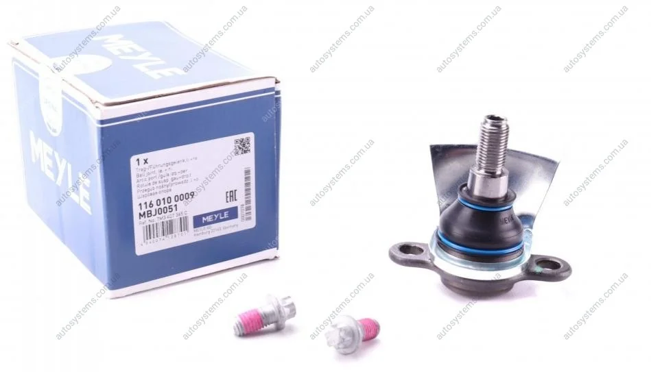 Опора кульова (передня/знизу) VW Sharan -10 MEYLE 116 010 0009 (фото 1)