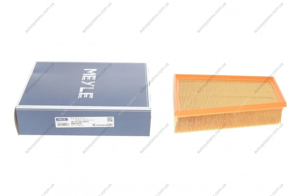 Фільтр повітряний Renault Megane III 08-/Scenic III 09-/Fluence 10- (з поролоном) MEYLE 16-12 321 0015 (фото 1)