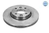 Диск гальмівний (передній) Renault Megane II/Clio II/III 1.2-1.5 dCI 02- (260x22) MEYLE 16-15 521 0039 (фото 9)