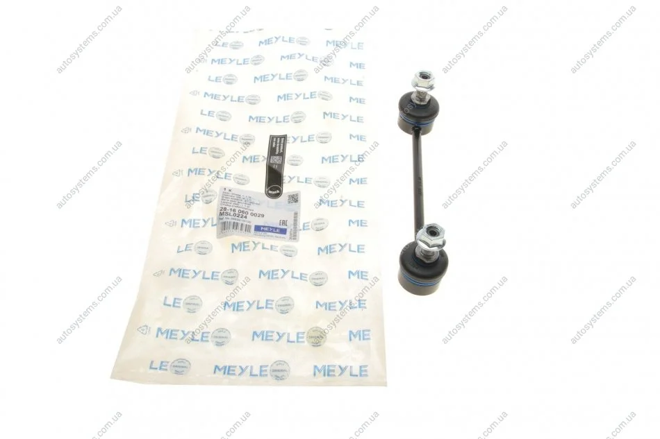 Тяга стабілізатора (заднього) Hyundai i30 07-/Kia Cee`d 06-12/Pro Cee`d 08-12 (L=170mm) MEYLE 28-16 060 0029 (фото 1)