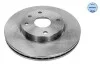 Диск гальмівний (передній) Chevrolet Epica 05- (277.8x24) MEYLE 29-15 521 0011 (фото 6)