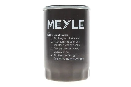 Фільтр масляний BMW 3 (E21/E30)/5 (E12/E28/E34)/ Z1 1.8-2.7 75-93 MEYLE 314 114 0007